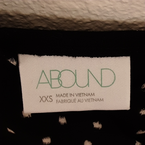 Abound Black & White Polka Dot Dress - Picture 5 of 6